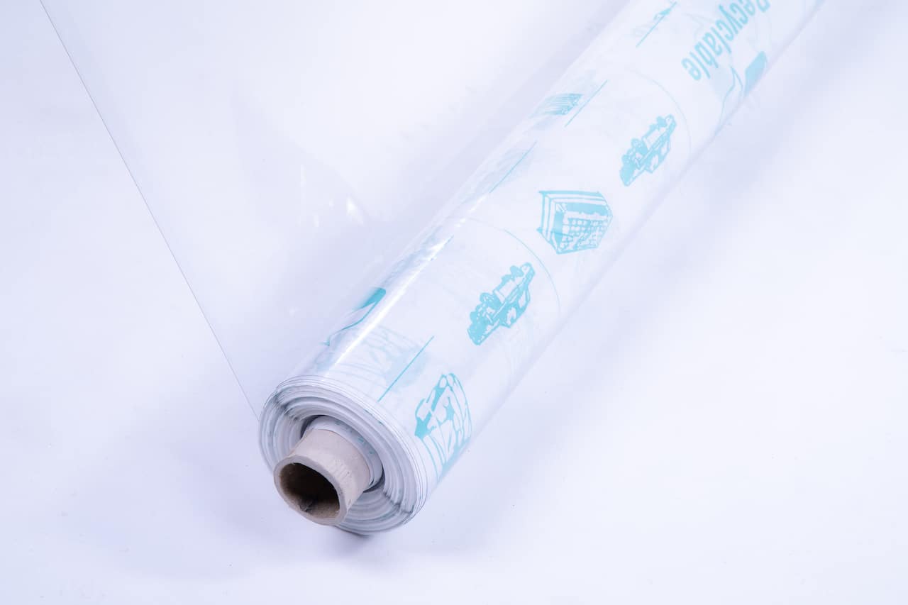 Vinyl-It 54" x 25yd. Clear 12 Gauge PVC Vinyl Roll